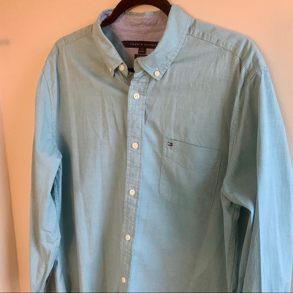 Tommy Hilfiger Long Sleeve Dress Shirt - Picture 4 of 6